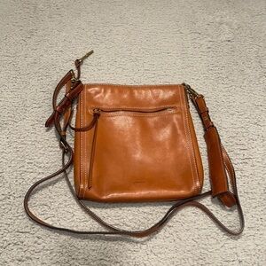 FOSSIL genuine leather crossbody bag